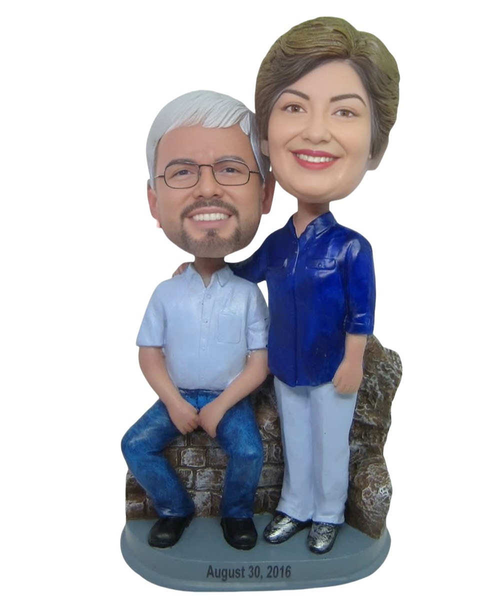Custom Couple Custom Figurines Gifts For Couple Parents Annivresary Gift